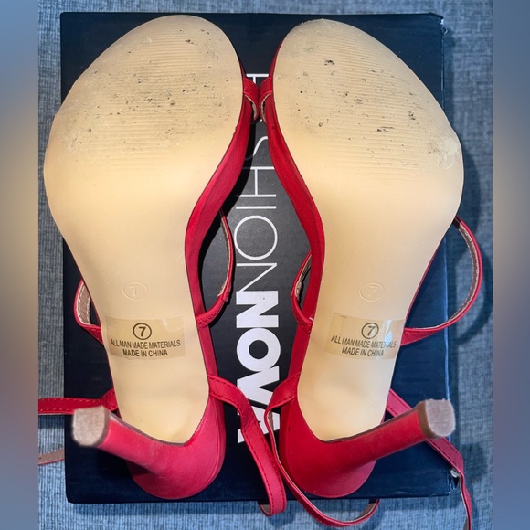 Fashion Nova No Obligation Heel - Red - Picture 4 of 9